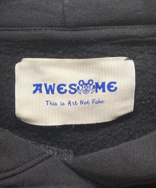 AWESOME（アウィサム）awesome (アウィサム) White Man&Nude Girl ブラック サイズ:XLの古着・服飾アイテム