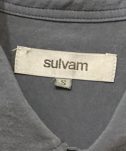 sulvam（サルバム）sulvam (サルバム) DOUBLE OPEN SHIRT ネイビー サイズ:Sの古着・服飾アイテム