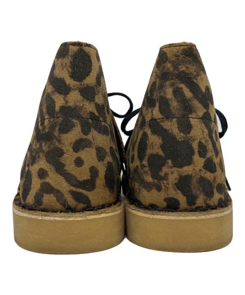 CLARKS（クラークス）CLARKS (クラークス) Desert Boot 2 Leopard Suede ブラウン サイズ:UK4の古着・服飾アイテム