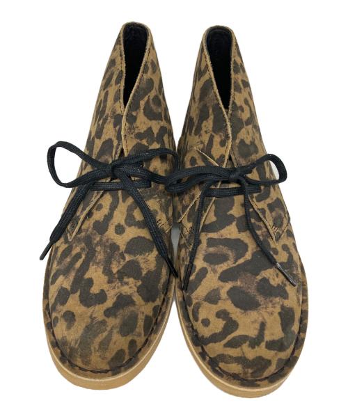 CLARKS（クラークス）CLARKS (クラークス) Desert Boot 2 Leopard Suede ブラウン サイズ:UK4の古着・服飾アイテム