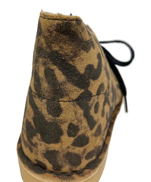 CLARKS（クラークス）CLARKS (クラークス) Desert Boot 2 Leopard Suede ブラウン サイズ:UK4の古着・服飾アイテム