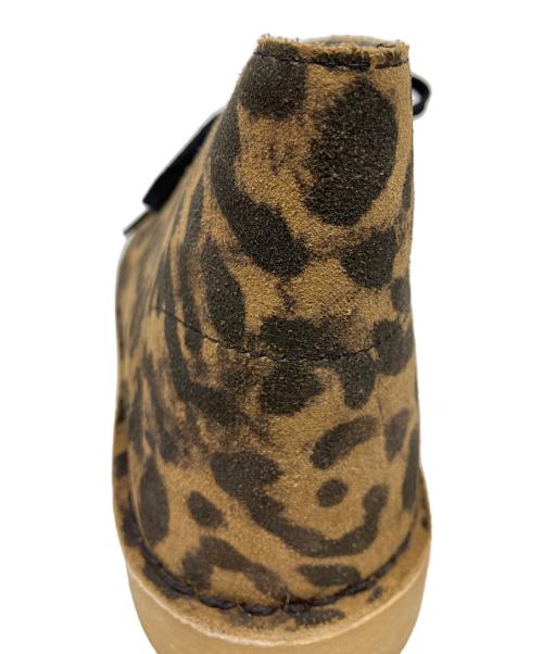 CLARKS（クラークス）CLARKS (クラークス) Desert Boot 2 Leopard Suede ブラウン サイズ:UK4の古着・服飾アイテム