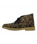 CLARKS (クラークス) Desert Boot 2 Leopard Suede ブラウン サイズ:UK4：7000円