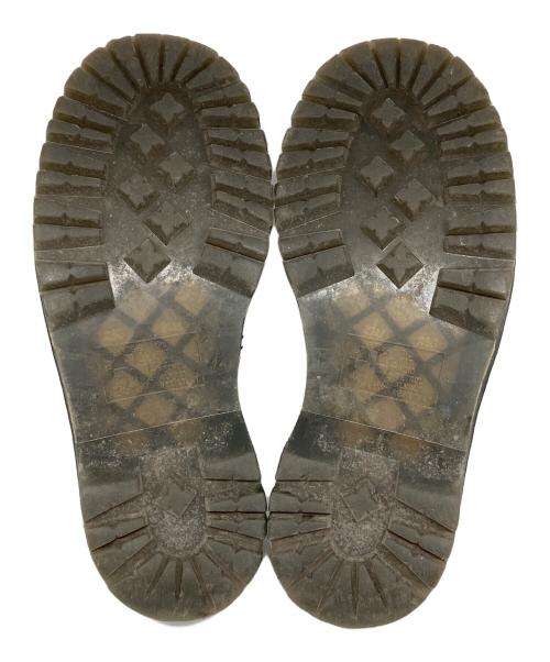 Dr.Martens（ドクターマーチン）Dr.Martens (ドクターマーチン) コインローファー ブラック×ホワイト サイズ:UK5の古着・服飾アイテム