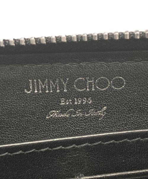 JIMMY CHOO（ジミーチュウ）JIMMY CHOO (ジミーチュウ) スターエンボスラウンドファスナー　CARNABY ネイビーの古着・服飾アイテム