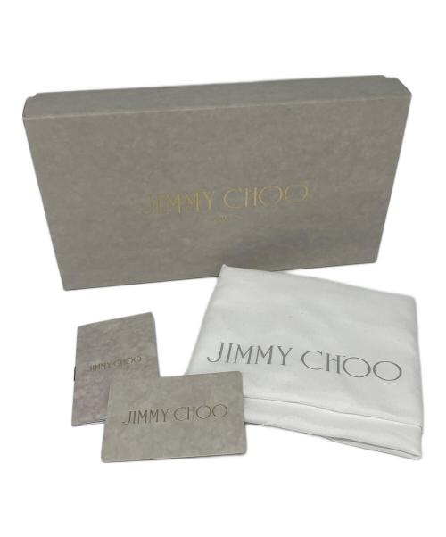 JIMMY CHOO（ジミーチュウ）JIMMY CHOO (ジミーチュウ) スターエンボスラウンドファスナー　CARNABY ネイビーの古着・服飾アイテム