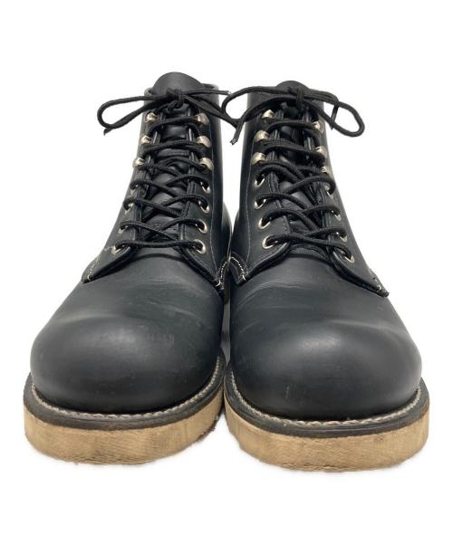 RED WING（レッドウィング）RED WING (レッドウィング) 6インチ クラシックラウンド ブラック サイズ:USA8 1/2Dの古着・服飾アイテム