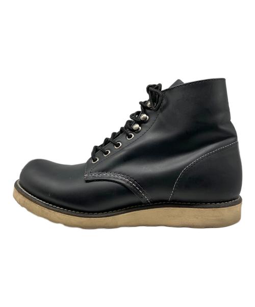 RED WING（レッドウィング）RED WING (レッドウィング) 6インチ クラシックラウンド ブラック サイズ:USA8 1/2Dの古着・服飾アイテム