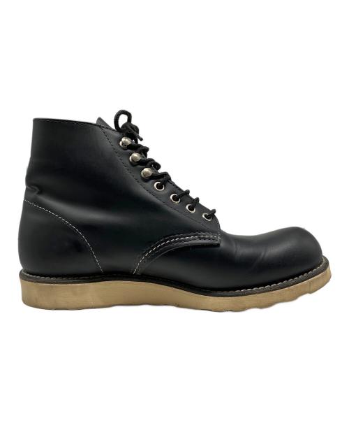 RED WING（レッドウィング）RED WING (レッドウィング) 6インチ クラシックラウンド ブラック サイズ:USA8 1/2Dの古着・服飾アイテム