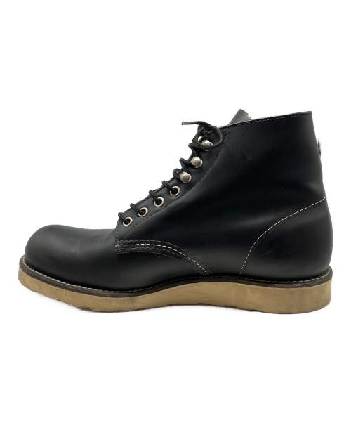 RED WING（レッドウィング）RED WING (レッドウィング) 6インチ クラシックラウンド ブラック サイズ:USA8 1/2Dの古着・服飾アイテム