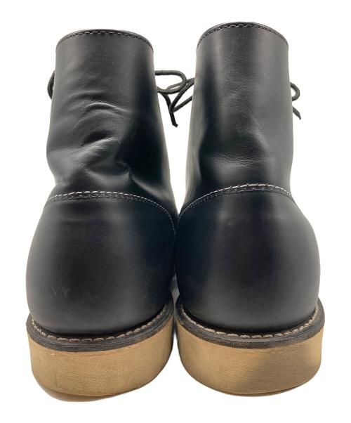 RED WING（レッドウィング）RED WING (レッドウィング) 6インチ クラシックラウンド ブラック サイズ:USA8 1/2Dの古着・服飾アイテム