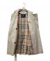 中古・古着 BURBERRY LONDON (バーバリーロンドン) ライナー付トレンチコート ベージュ サイズ:38：26000円