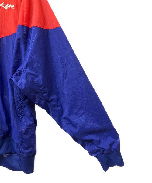 NIKE（ナイキ）NIKE (ナイキ) FUTURA (フューチュラ) フーディージャケット ブルー×レッド サイズ:XLの古着・服飾アイテム