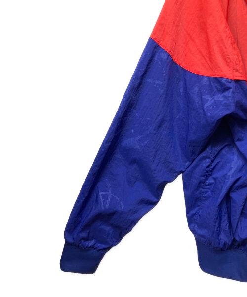 NIKE（ナイキ）NIKE (ナイキ) FUTURA (フューチュラ) フーディージャケット ブルー×レッド サイズ:XLの古着・服飾アイテム