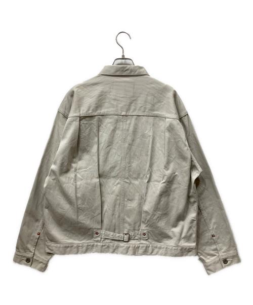 HOUSTON（ヒューストン）HOUSTON (ヒューストン) タイプ1 ピケジャケット ベージュ サイズ:44の古着・服飾アイテム