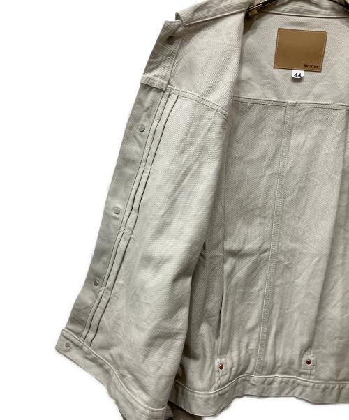 HOUSTON（ヒューストン）HOUSTON (ヒューストン) タイプ1 ピケジャケット ベージュ サイズ:44の古着・服飾アイテム