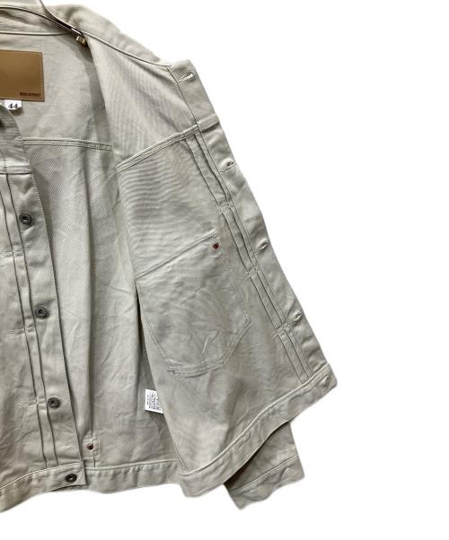 HOUSTON（ヒューストン）HOUSTON (ヒューストン) タイプ1 ピケジャケット ベージュ サイズ:44の古着・服飾アイテム