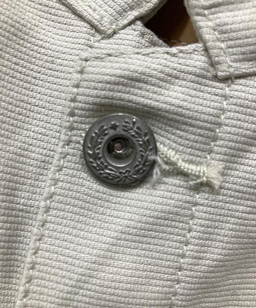 HOUSTON（ヒューストン）HOUSTON (ヒューストン) タイプ1 ピケジャケット ベージュ サイズ:44の古着・服飾アイテム