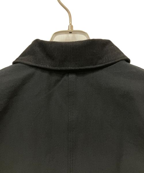 HOUSTON（ヒューストン）HOUSTON (ヒューストン) SOLID VIYELLA COVERALL ブラック サイズ:X-LARGEの古着・服飾アイテム