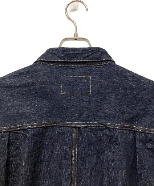 HOUSTON（ヒューストン）HOUSTON (ヒューストン) タイプ１ デニムジャケット インディゴ サイズ:LARGEの古着・服飾アイテム