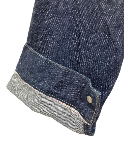 HOUSTON（ヒューストン）HOUSTON (ヒューストン) タイプ１ デニムジャケット インディゴ サイズ:LARGEの古着・服飾アイテム