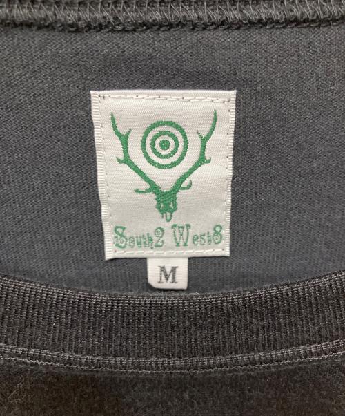 South2 West8（サウスツー ウエストエイト）South2 West8 (サウスツー ウエストエイト) Hockey Tee ブラック サイズ:Mの古着・服飾アイテム