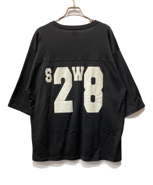 South2 West8（サウスツー ウエストエイト）South2 West8 (サウスツー ウエストエイト) Hockey Tee ブラック サイズ:Mの古着・服飾アイテム
