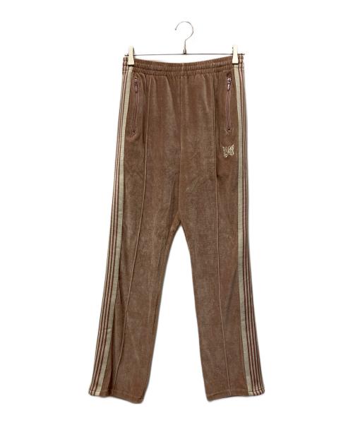 Needles（ニードルズ）Needles (ニードルズ) Narrow Track Pant - C/PE Velour ベージュ サイズ:XSの古着・服飾アイテム