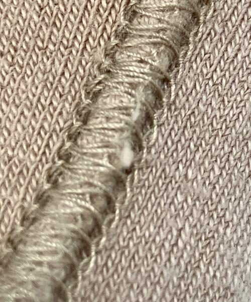 Needles（ニードルズ）Needles (ニードルズ) Narrow Track Pant - C/PE Velour ベージュ サイズ:XSの古着・服飾アイテム