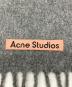 中古・古着 ACNE STUDIOS (アクネ ストゥディオズ) マフラー グレー：9000円