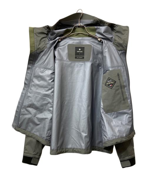 Snow peak（スノーピーク）Snow peak (スノーピーク) SR-1 GORE-TEX Storm Shield Wading Jacket カーキ サイズ:Lの古着・服飾アイテム
