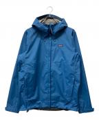 Patagoniaパタゴニア）の古着「トレントシェル3Lレインジャケット」｜ブルー