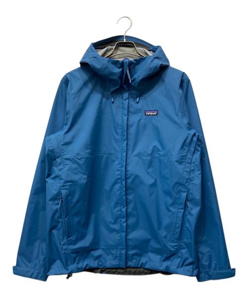 Patagonia（パタゴニア）Patagonia (パタゴニア) トレントシェル3Lレインジャケット ブルー サイズ:Mの古着・服飾アイテム