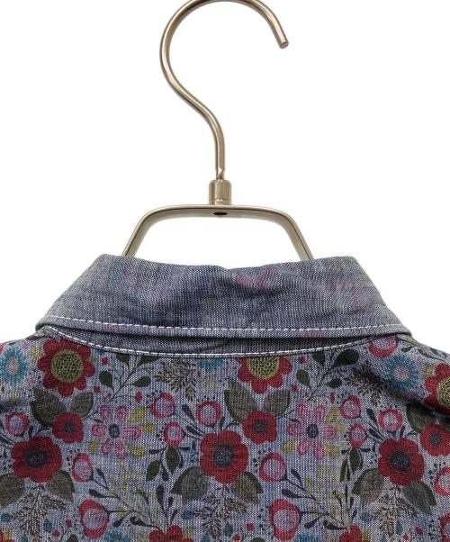 COMME des GARCONS HOMME（コムデギャルソン オム）COMME des GARCONS HOMME (コムデギャルソン オム) フラワーシャンブレーシャツ ネイビー サイズ:Sの古着・服飾アイテム