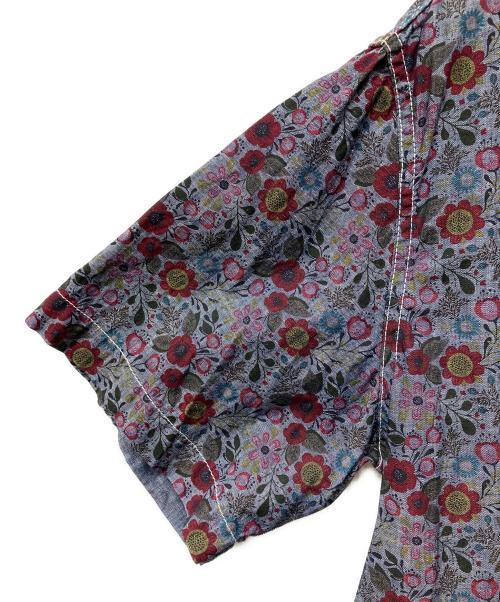 COMME des GARCONS HOMME（コムデギャルソン オム）COMME des GARCONS HOMME (コムデギャルソン オム) フラワーシャンブレーシャツ ネイビー サイズ:Sの古着・服飾アイテム