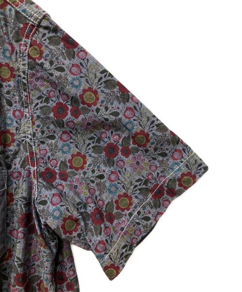COMME des GARCONS HOMME（コムデギャルソン オム）COMME des GARCONS HOMME (コムデギャルソン オム) フラワーシャンブレーシャツ ネイビー サイズ:Sの古着・服飾アイテム