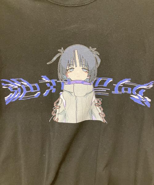 ANO（アノ）ano (アノ) 半袖カットソー ブラック サイズ:Lの古着・服飾アイテム