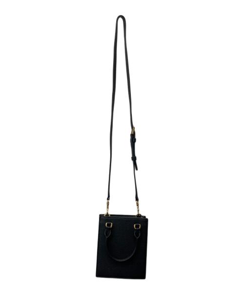 TORY BURCH（トリーバーチ）TORY BURCH (トリーバーチ) 2WAYショルダーバッグ ブラックの古着・服飾アイテム
