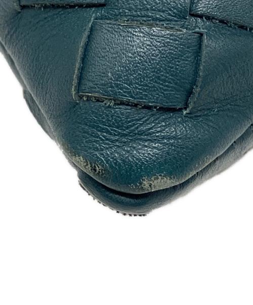 BOTTEGA VENETA（ボッテガベネタ）BOTTEGA VENETA (ボッテガベネタ) イントレチャート グリーンの古着・服飾アイテム