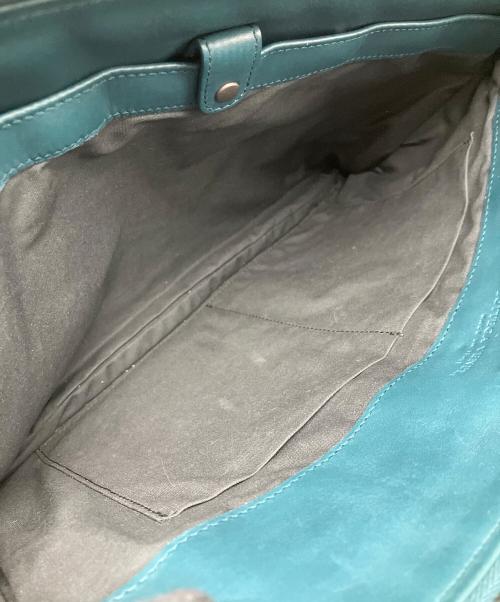 BOTTEGA VENETA（ボッテガベネタ）BOTTEGA VENETA (ボッテガベネタ) イントレチャート グリーンの古着・服飾アイテム