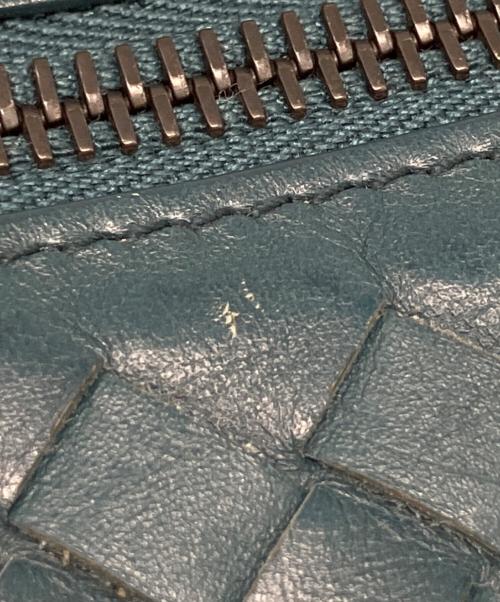 BOTTEGA VENETA（ボッテガベネタ）BOTTEGA VENETA (ボッテガベネタ) イントレチャート グリーンの古着・服飾アイテム
