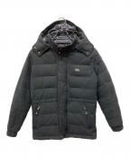LACOSTEラコステ）の古着「Cotton Pique Hoodie Down JKT JACKET」｜ブラック