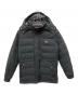 LACOSTE（ラコステ）の古着「Cotton Pique Hoodie Down JKT JACKET」｜ブラック