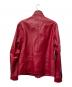 AVIREX (アヴィレックス) レザージャケット レッド サイズ:XL：11000円