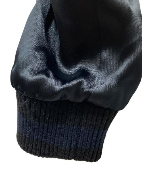 VANSON（バンソン）VANSON (バンソン) リバーシブルスカジャン ブラック サイズ:XLの古着・服飾アイテム