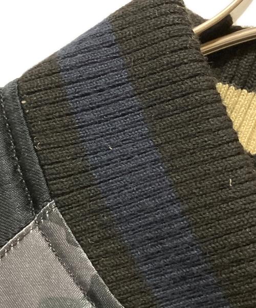 VANSON（バンソン）VANSON (バンソン) リバーシブルスカジャン ブラック サイズ:XLの古着・服飾アイテム