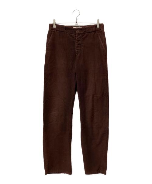 Maison Margiela（メゾンマルジェラ）Maison Margiela (メゾンマルジェラ) コーデュロイパンツ ブラウン サイズ:46の古着・服飾アイテム
