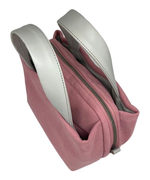 TUTUMU（ツツム）TUTUMU (ツツム) スエード tre tote ピンクの古着・服飾アイテム