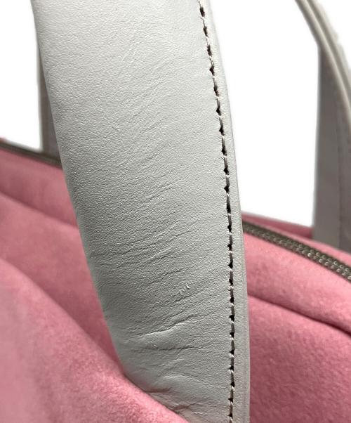TUTUMU（ツツム）TUTUMU (ツツム) スエード tre tote ピンクの古着・服飾アイテム