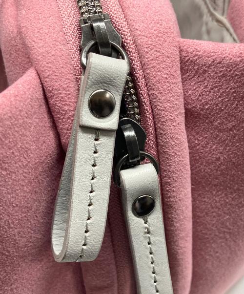 TUTUMU（ツツム）TUTUMU (ツツム) スエード tre tote ピンクの古着・服飾アイテム